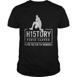 H15Tory Vince Carter Thank You For The Memories Shirt